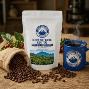 Columbia Valle del Cauca DECAF, Dark Roast, 12 oz Bag Whole Bean Coffee